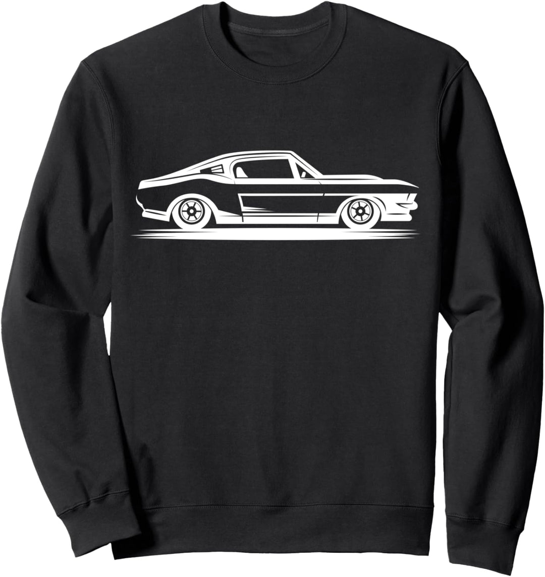 Muscle Car VINTAGE US Car Tuning Geschenk Mechaniker Sweatshirt