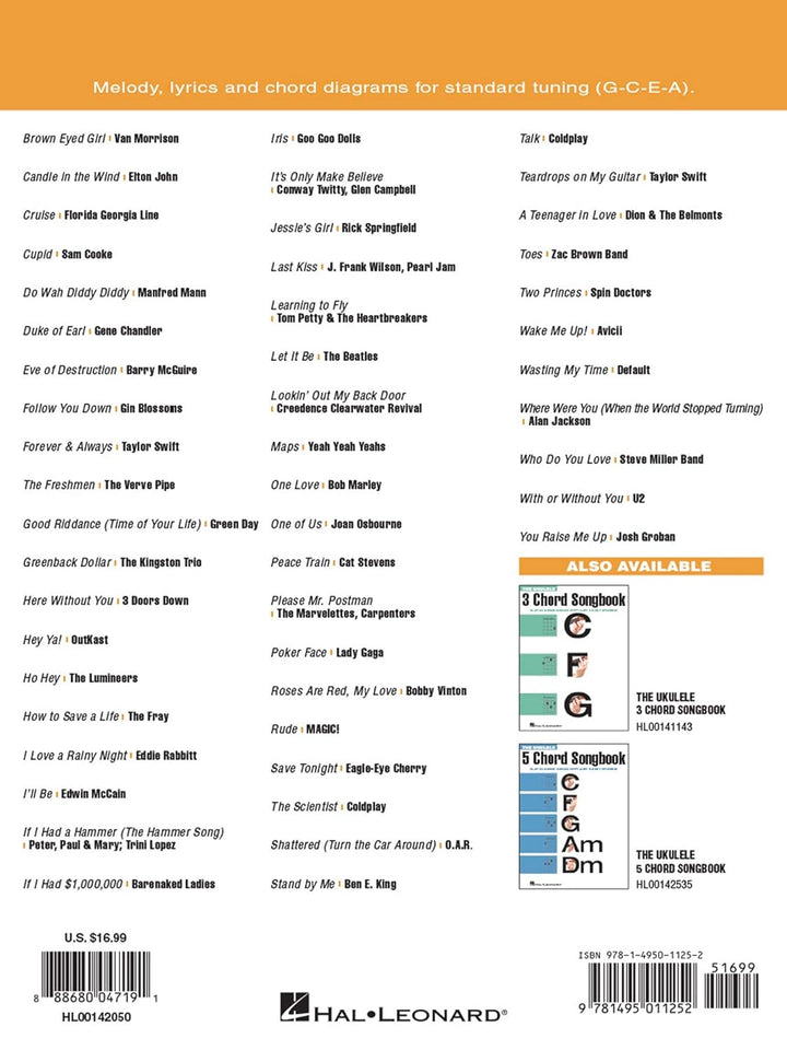 The Ukulele 4 Chord Songbook: Play 50 Great Songs With Just 4 Easy Chords!, Taschenbuch