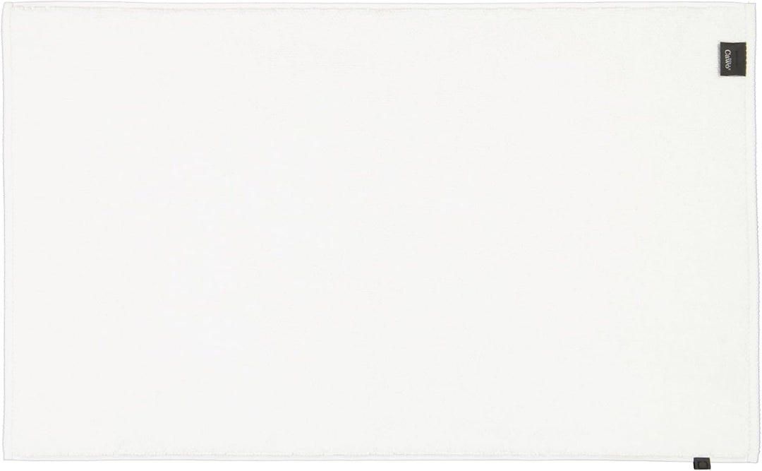 Cawö Badteppiche Loop 1007 weiss - 600 70x120 cm, 70x120 cm