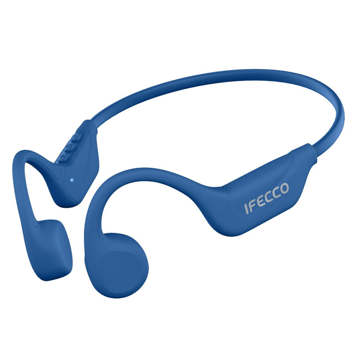 IFECCO Knochenschall Kopfhörer Bluetooth 6.2 - Open Ear Bone Conduction Headphones Kabellos,IPX5 was