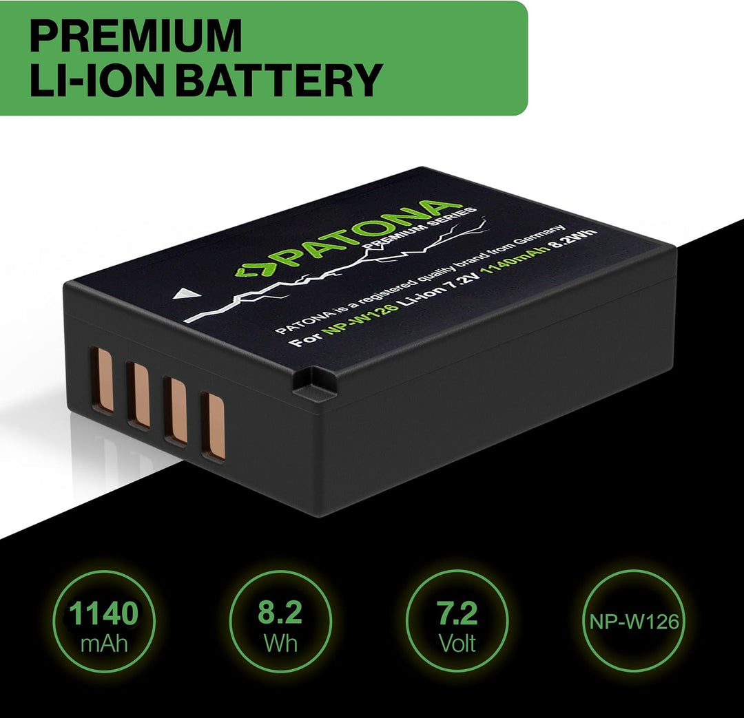 Patona Premium Battery Fujifilm NP-W126