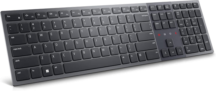 Dell Premier Collaboration Keyboard - KB900GR (deutsche Tastatur QWERTZ, kabellos, Bluethooth) schwa