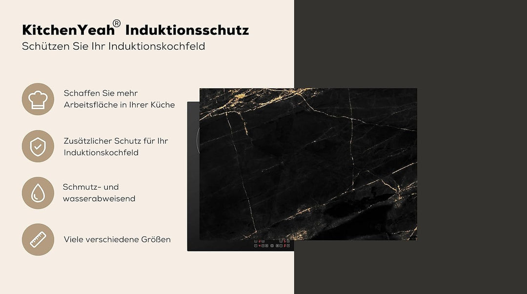 Herdabdeckplatte Einteilig Abdeckplatten Cerankochfeld Abdeckung Ceranfeld Herdplattenabdeckung Indu