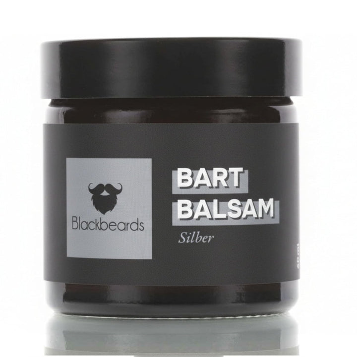 Blackbeards Bartbalsam Silber – ohne Duft – Duftneutral & Parfümfrei – Bartpflege für empfindliche H