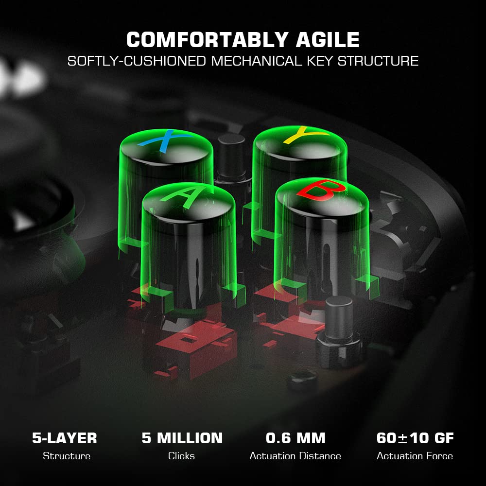 GameSir G7 Custom Wired Gaming Controller für Xbox Series X|S, Xbox One, 2 austauschbare lackfreundl