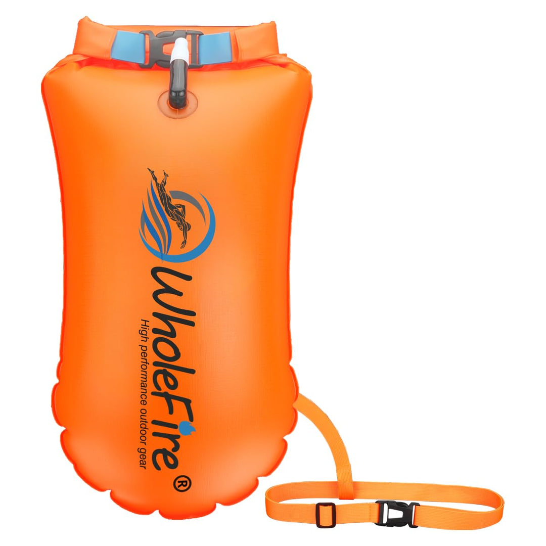 20L Schwimmboje Wasserdicht Aufblasbare Trockentasche Schwimmen Hohe Sichtbarkeit für Wassersport, o