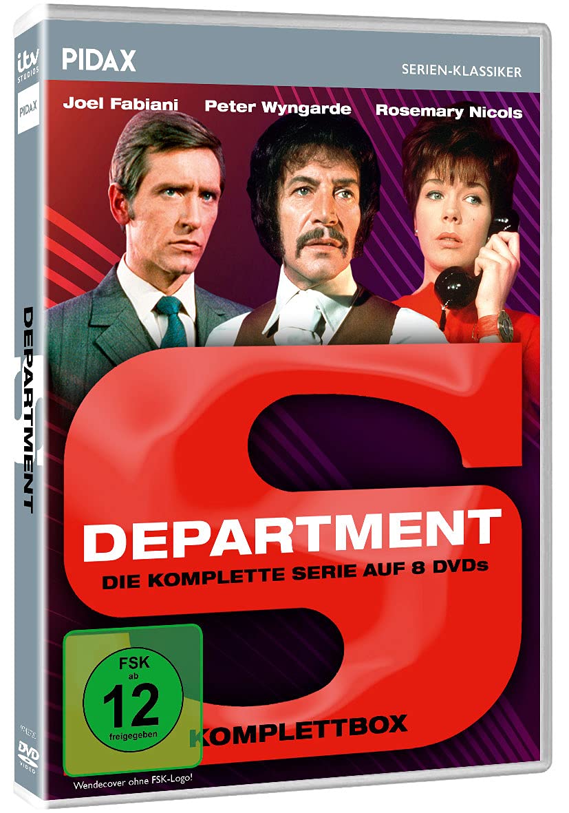 Department S - Komplettbox / Die komplette Kultserie (Pidax Serien-Klassiker) [8 DVDs], DVD