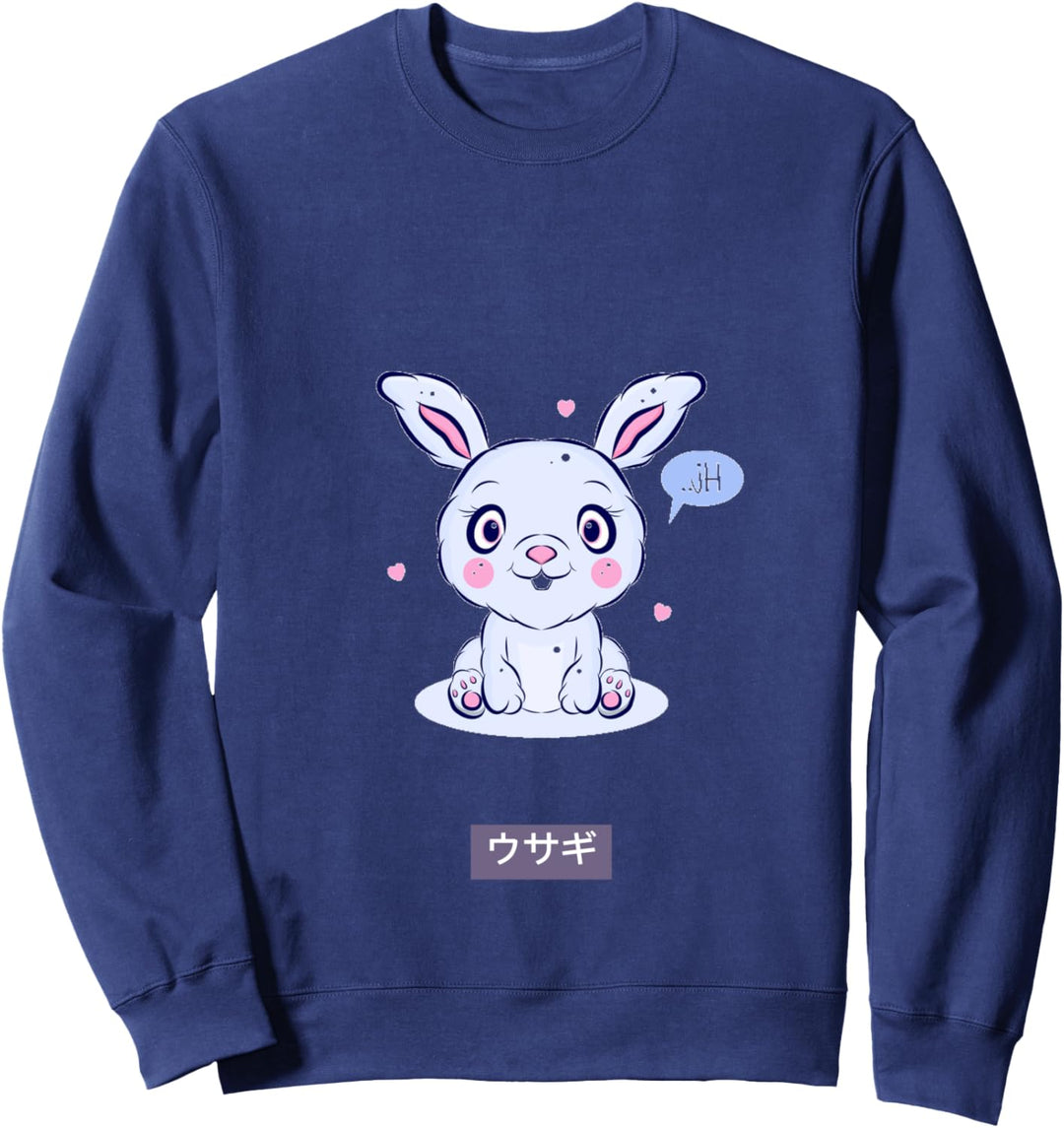 Usagi Cute Bunny Rabbit Design Sweatshirt