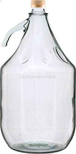 lilawelt24 WEINSET 10 L GÄRBALLON + 2X 5 L Flasche, GLASBALLON WEINBALLON Gärröhrchen