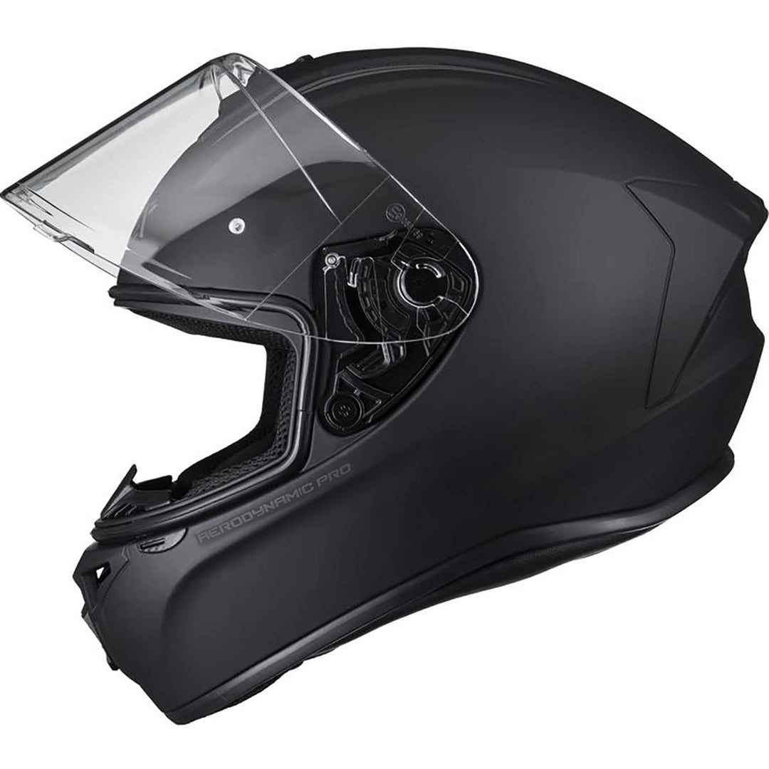 Hayder Draken Integral Helm Motorradhelm Pinlock Matt Schwarz Grösse S M L XL, L