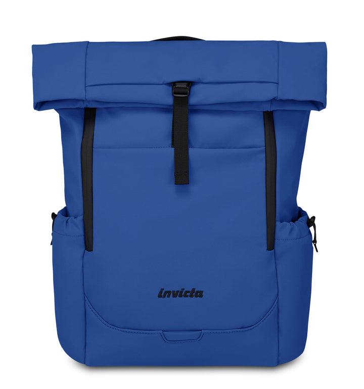 Invicta FOLD Rucksack Laptoptasche Business, Leicht, kompakt, mit Laptopfach, Rolltop Rucksack für B