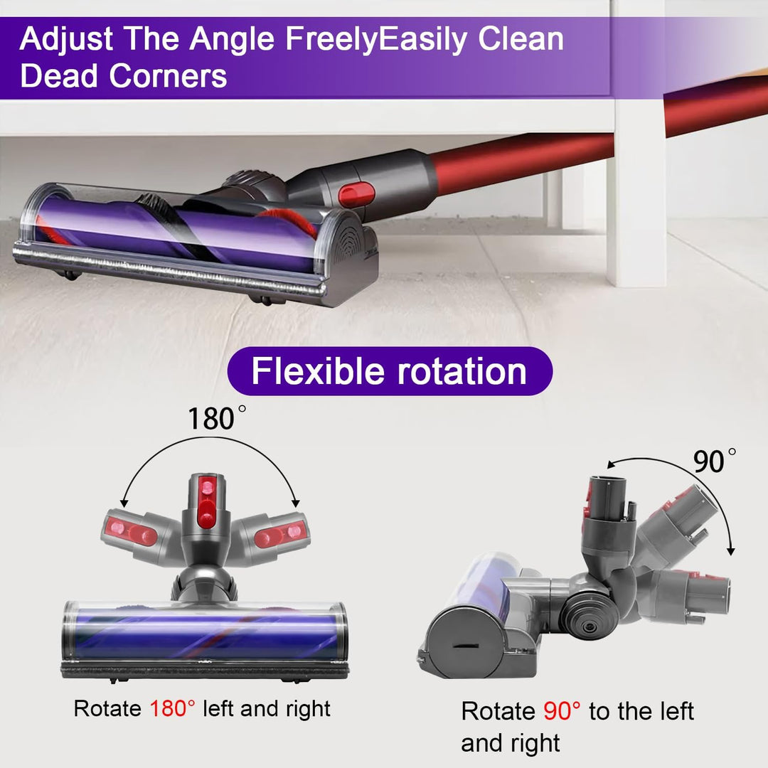 Bürste kompatibel für Dyson V11 V15 V10 V7 V8 Staubsauger zubehör, Bodendüse Ersatzteile für Dyson V