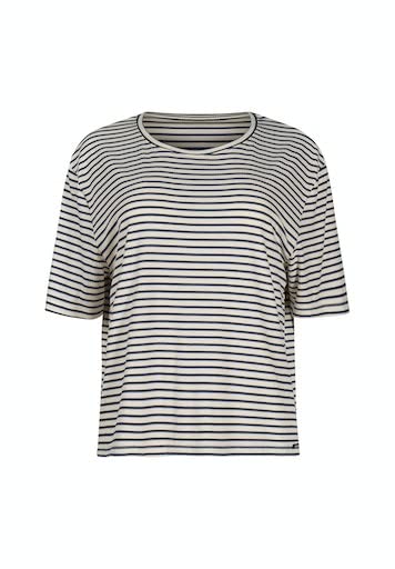 Skiny Damen Pyjamaoberteil 36 Nightblue Stripes, 36 Nightblue Stripes