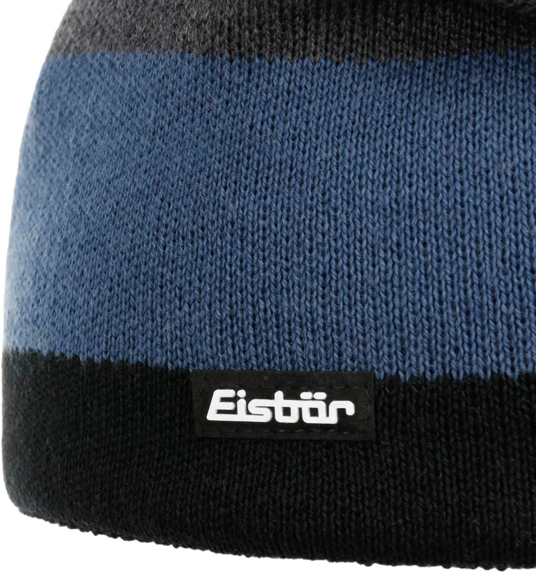 Eisbär Miron 2.0 Beanie Strickmütze Wintermütze Streifenmütze Skimütze Mit Futter Einheitsgrösse sch
