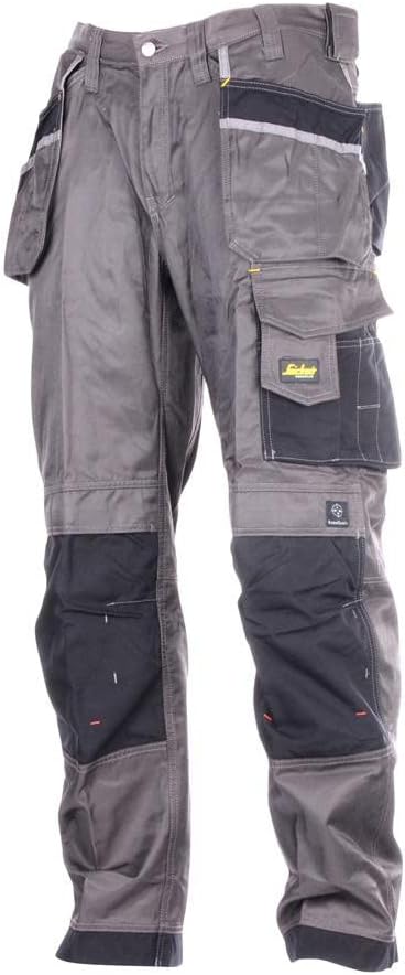 Snickers DuraTwill Hose, Dgrau Gr. 44 44 Muted Black-schwarz, 44 Muted Black-schwarz