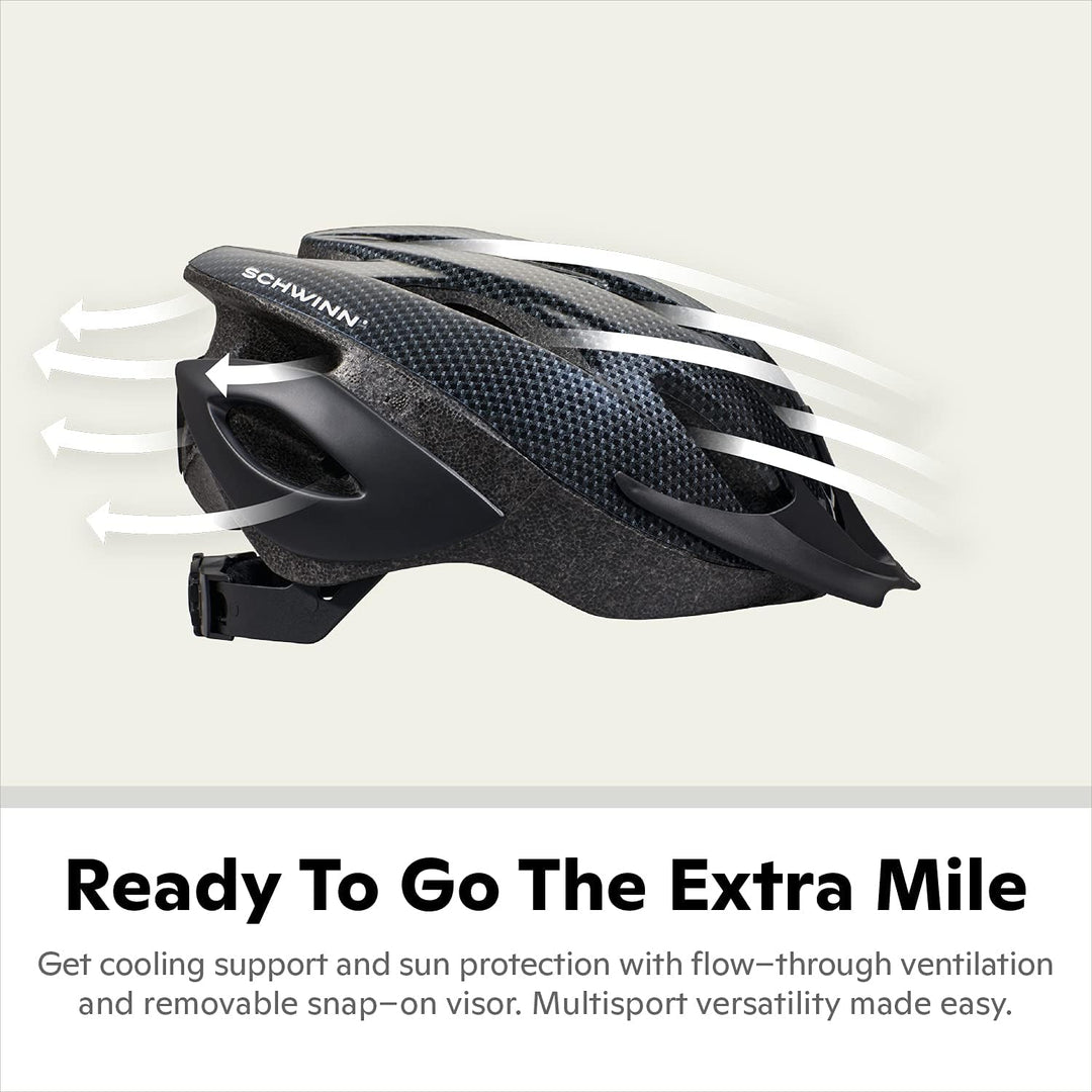 Schwinn Thrasher Helm Carbon, Carbon