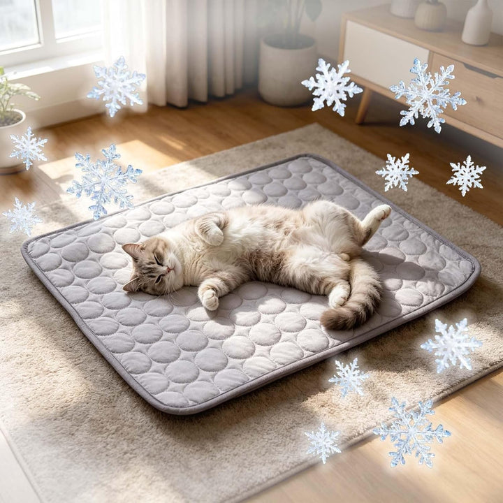 Generisch Kühlmatte Selbstkühlend für Hund Und Katze, Dünn Kühldecke Hund Sommer Hundematte Bett Küh