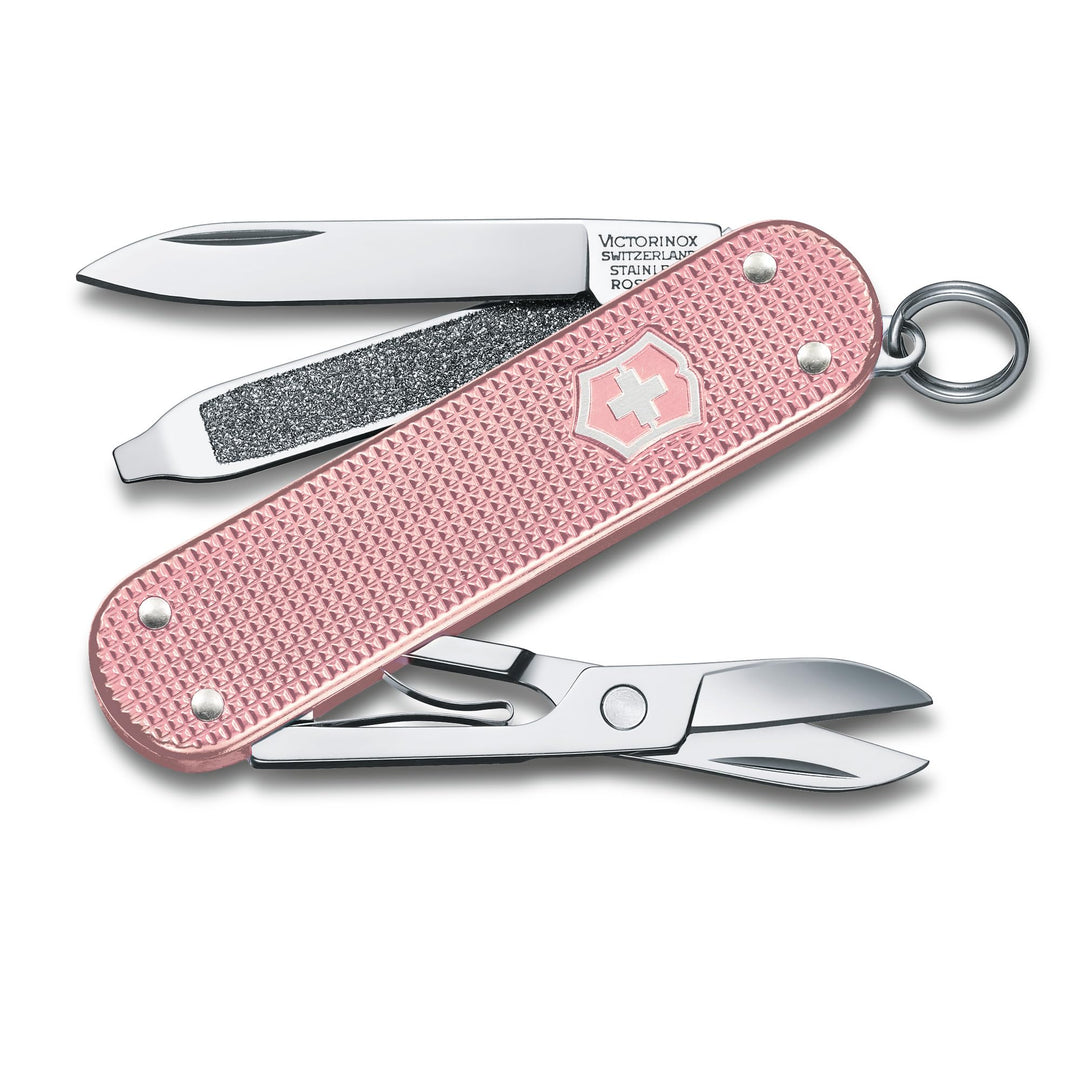 Victorinox, Schweizer Taschenmesser, Classic SD, Multitool, 5 Funktionen, Klinge, klein, Nagelfeile,