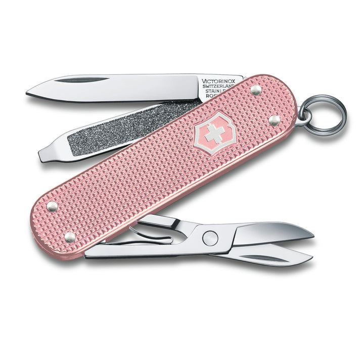 Victorinox, Schweizer Taschenmesser, Classic SD, Multitool, 5 Funktionen, Klinge, klein, Nagelfeile,