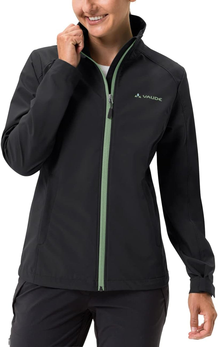 VAUDE Jacken Women's Hurricane Jacket IV 36 black/green, 36 black/green