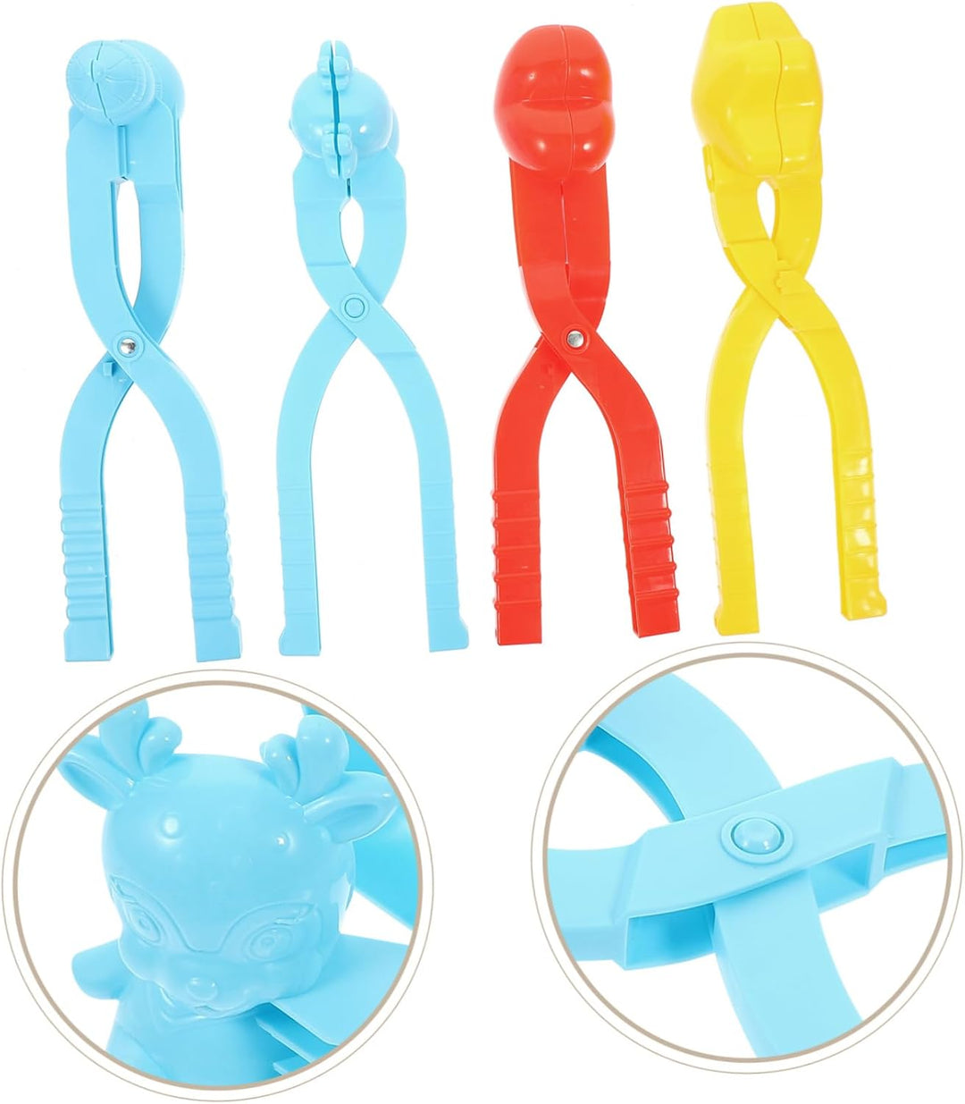Supvox 4stücke Schneeballformer Für Junge Mädchen Im Winter Mit Klemme Zum Einfachen Herstellen Von