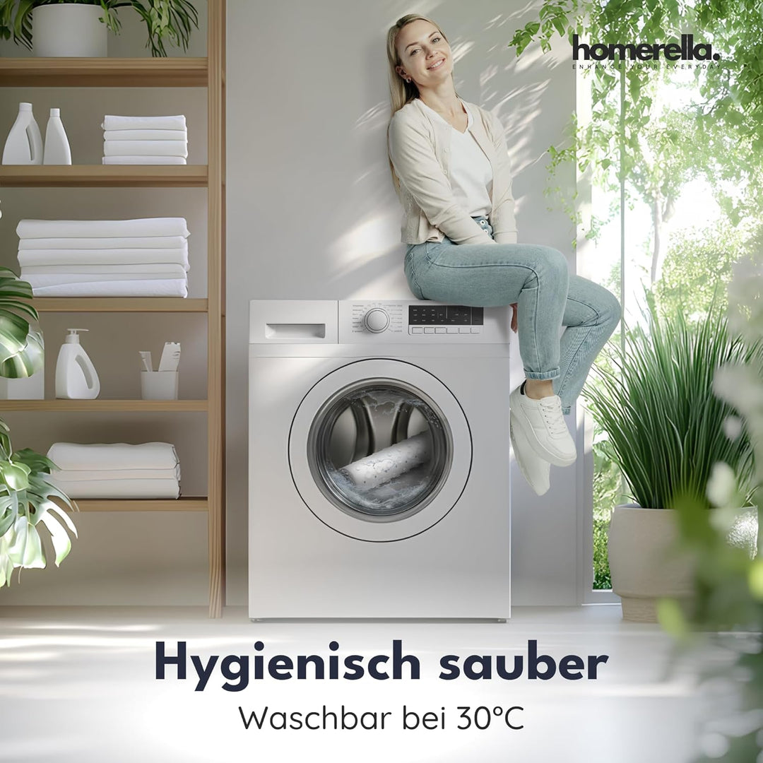 homerella© Duschmatte rutschfest 53x53cm, INKL. AUFHÄNGUNG, Antirutschmatte Dusche, schimmelresisten