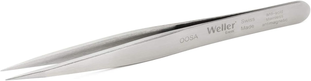 Weller Erem OOSA Präzisionspinzette mit Feinen Spitzen, Sehr Robust, Geeignet für Standardanwendunge