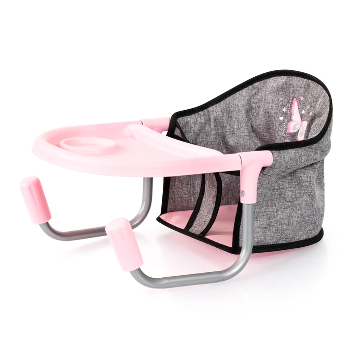 Bayer Design 65933AA Puppentischsitz, Sitz für Puppen mit intergiertem Tablett, für Puppen bis 46 cm