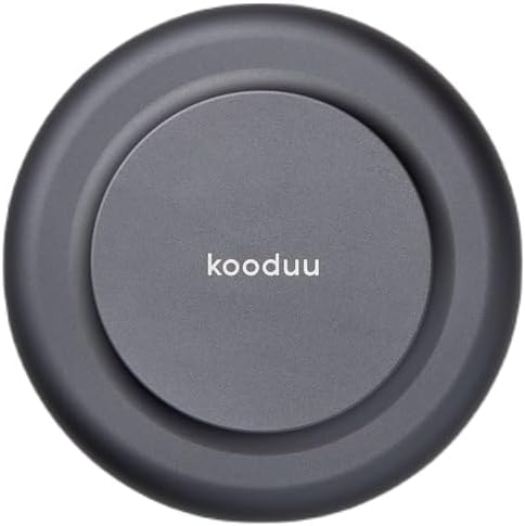 Kooduu Glow 10 Grau - Luxusglaslaterne - Kerzenhalter - aus Glas und Aluminium - Dänisches Design -