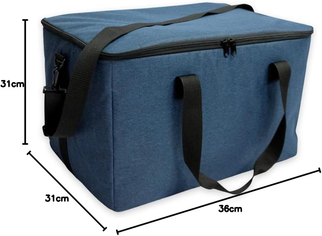 TIYASTUN® Kühltasche Gross 58L faltbar Gross, Thermotasche zum Umhängen Faltbar Isoliertasche gross