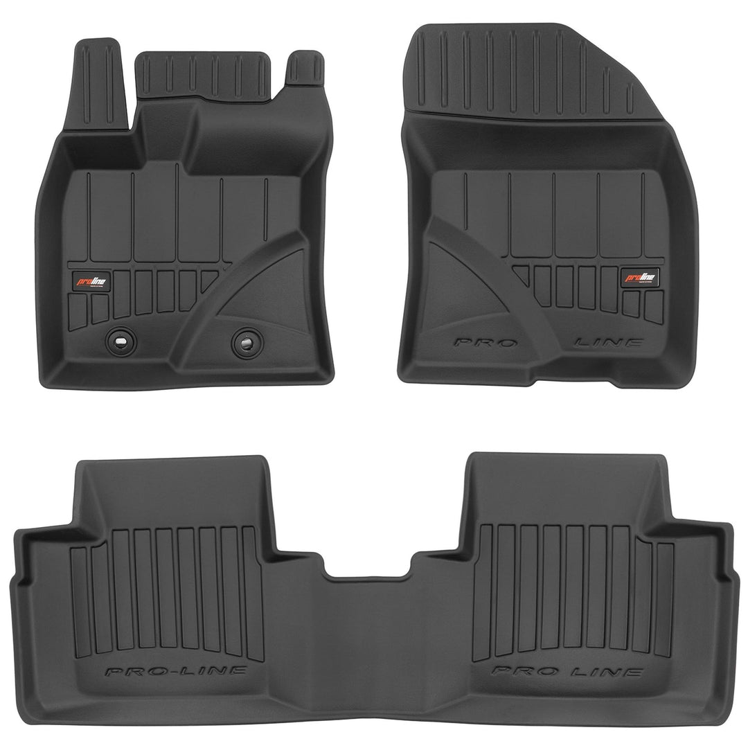 SMK Gummimatten auto fussmatten Satz für Toyota Avensis III 2009-2018 Erleben Sie einen neuen Standa