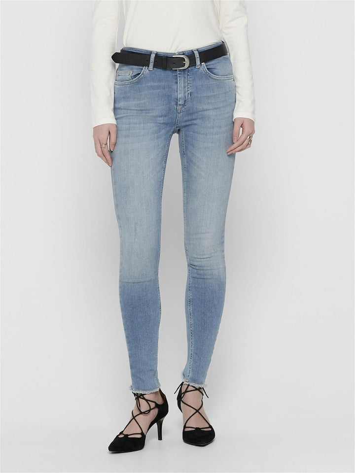 ONLY Damen Skinny Jeans XS Blau (Light Blue Denim), XS Blau (Light Blue Denim)