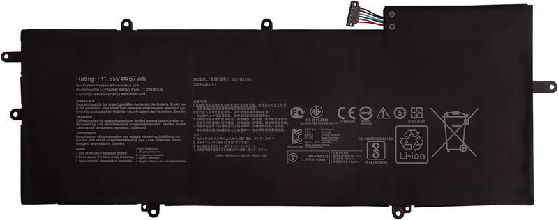 swark Laptop Akku C31N1538 kompatibel mit ASUS ZenBook Flip Q324UA UX360UA UX360UA-C4010T 1A 1B 1C V