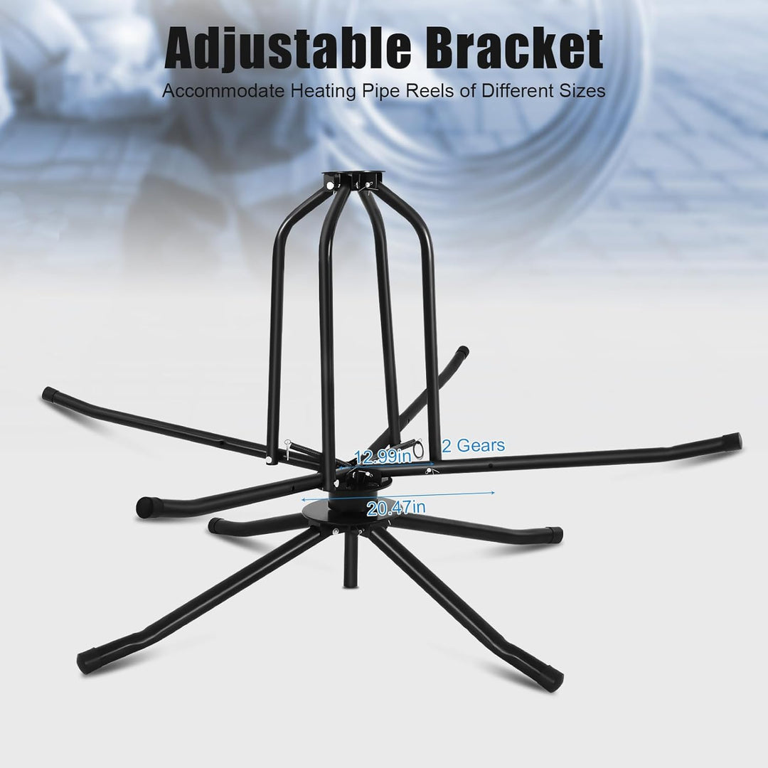 Rohrhaspelabroller Heizungsrohrhaspel Abwickler Rohrleitungsabwickler Fussbodenheizungs Rohraufwickl