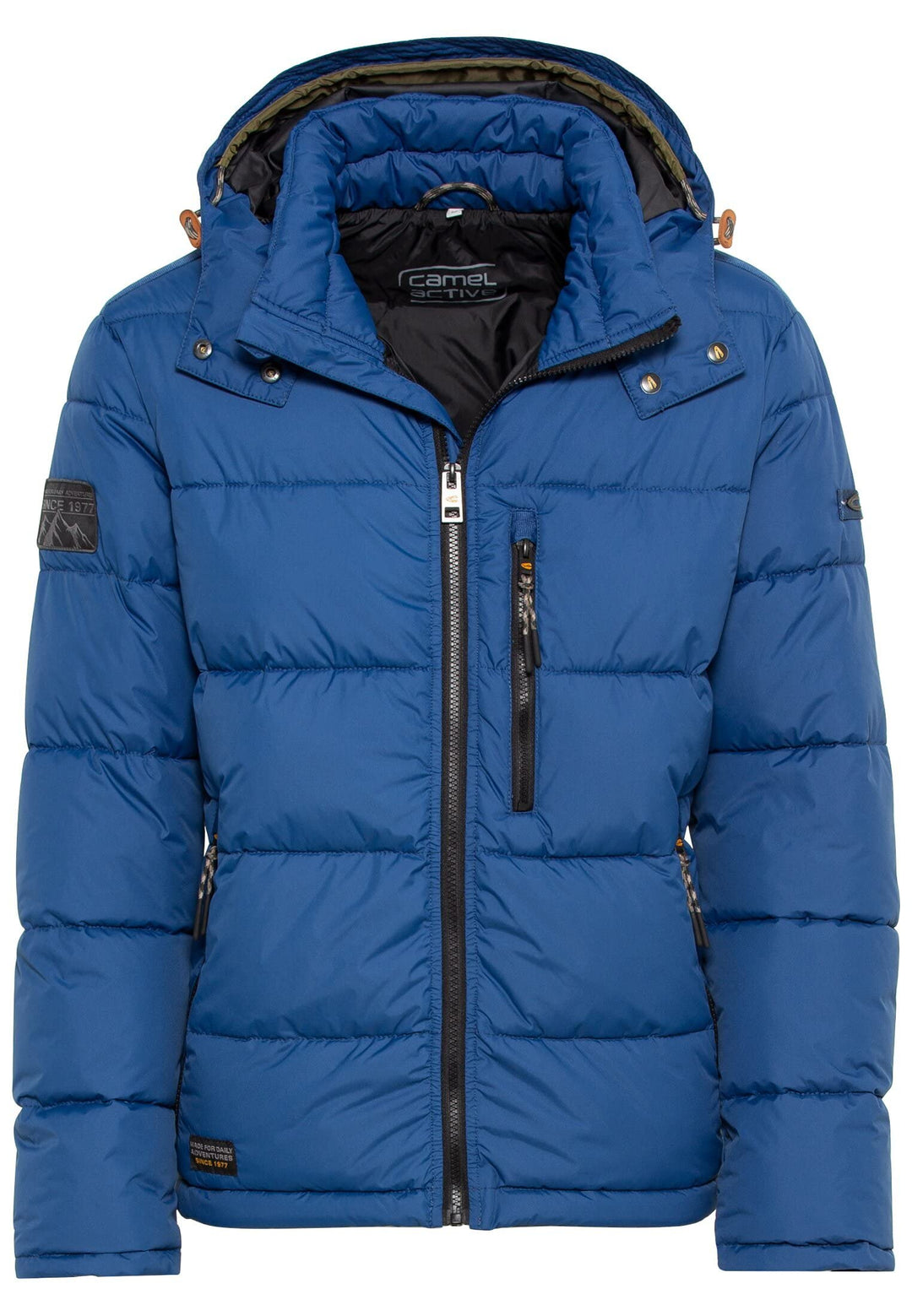 camel active Herren Steppjacke aus recyceltem Polyamid 30 Braun, 30 Braun
