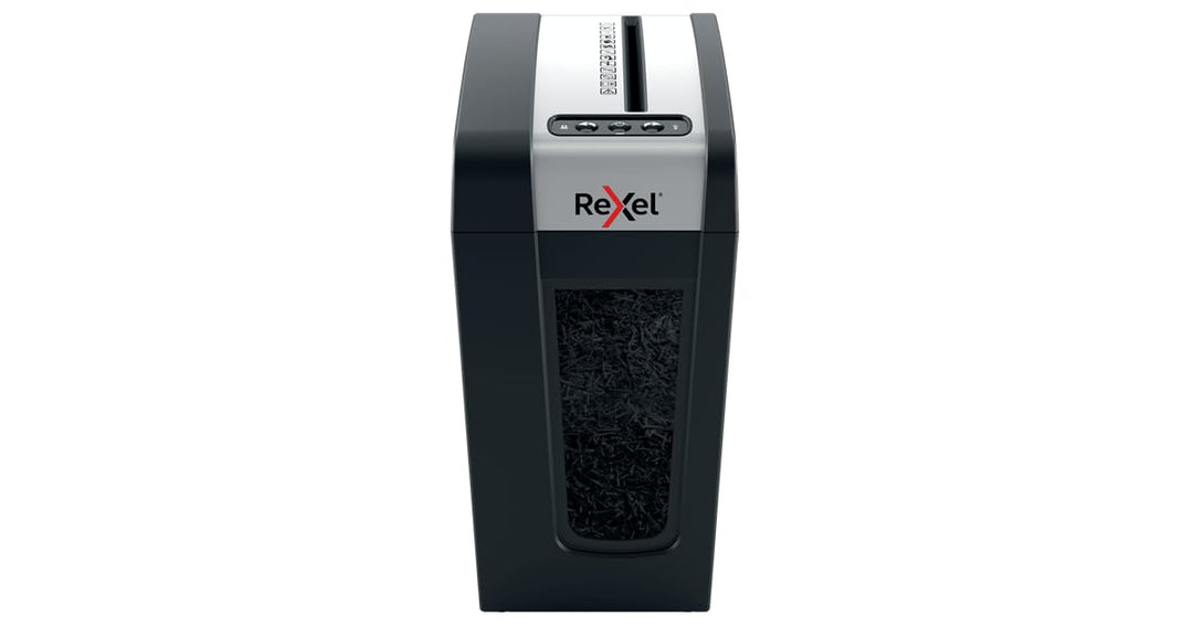 Rexel MC4-SL Slimline Whisper-Shred™ Aktenvernichter, Mikroschnitt, schreddert bis zu 4 Seiten, Sich