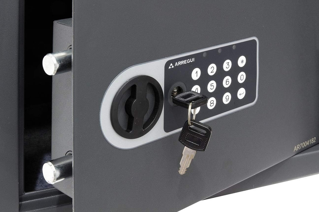 ARREGUI Premier 16501-S0 Möbeltresor | Möbelsafe aus Stahl mit Elektronikschloss, Haussafe mit progr