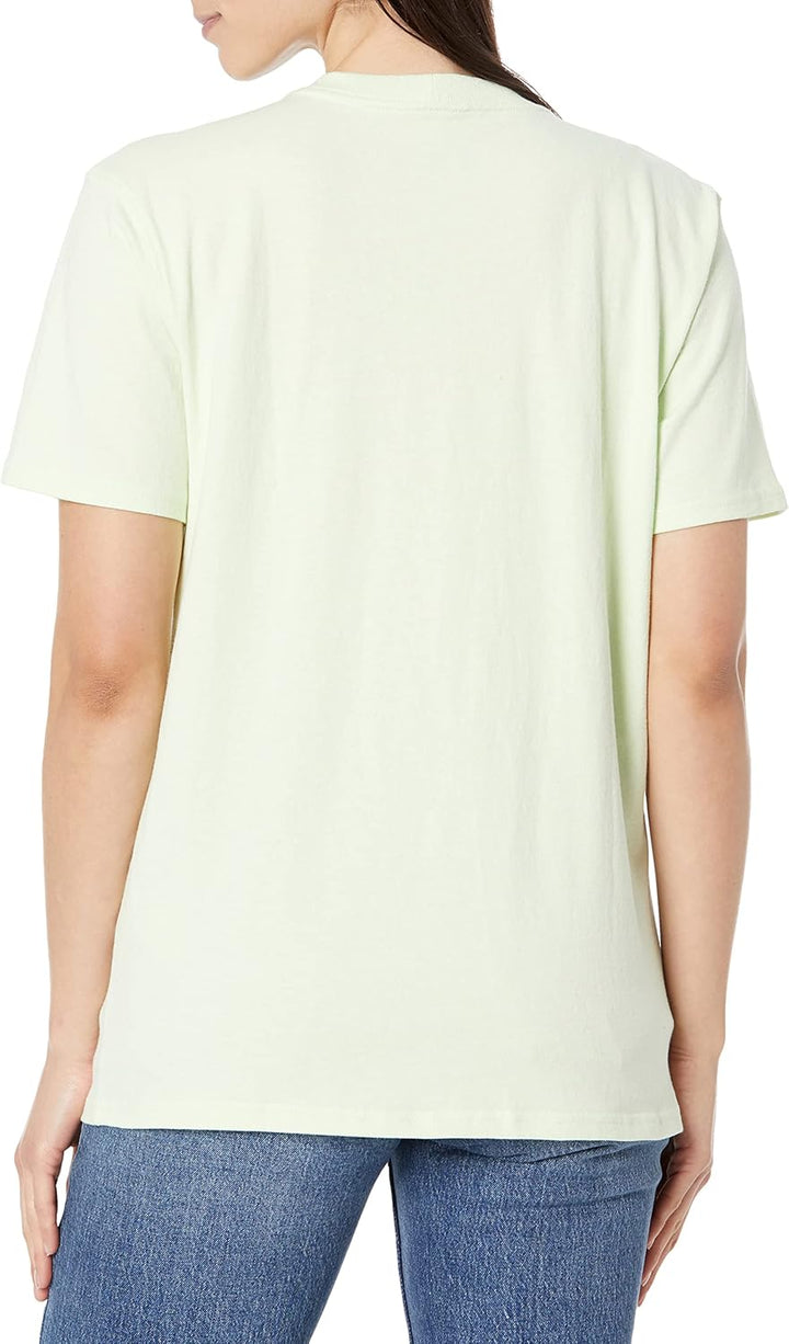 Carhartt Bekleidung Logo T-Shirt grün S Touch Of Lime, S Touch Of Lime