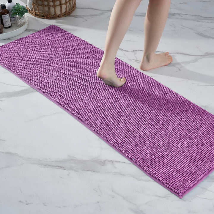 Decomira Badematte rutschfest | Als Badteppich Set kombinierbar | Badezimmer-Teppich Bad-Vorleger wa