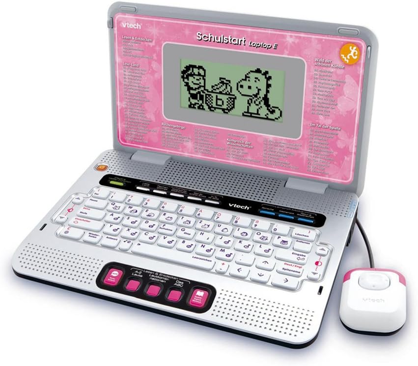 VTech 80-109794 - Schulstart Laptop E pink Single, Single