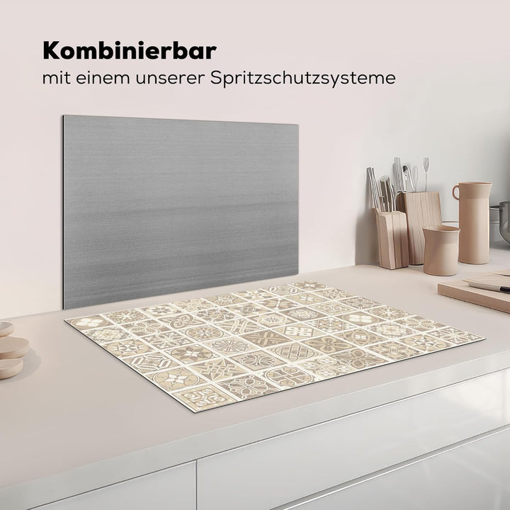 KitchenYeah© Herdabdeckplatte Einteilig Ceranfeld Abdeckplatte für Induktionsschutz Ceranfeldabdecku