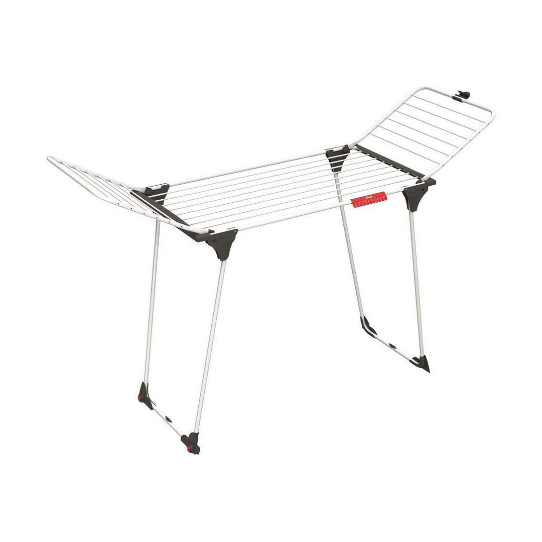 Vileda King Wäscheständer, 20 m Trockenleinenlänge, Kleinteilehalterung, 2.7 kg, 2.7 kg Grau