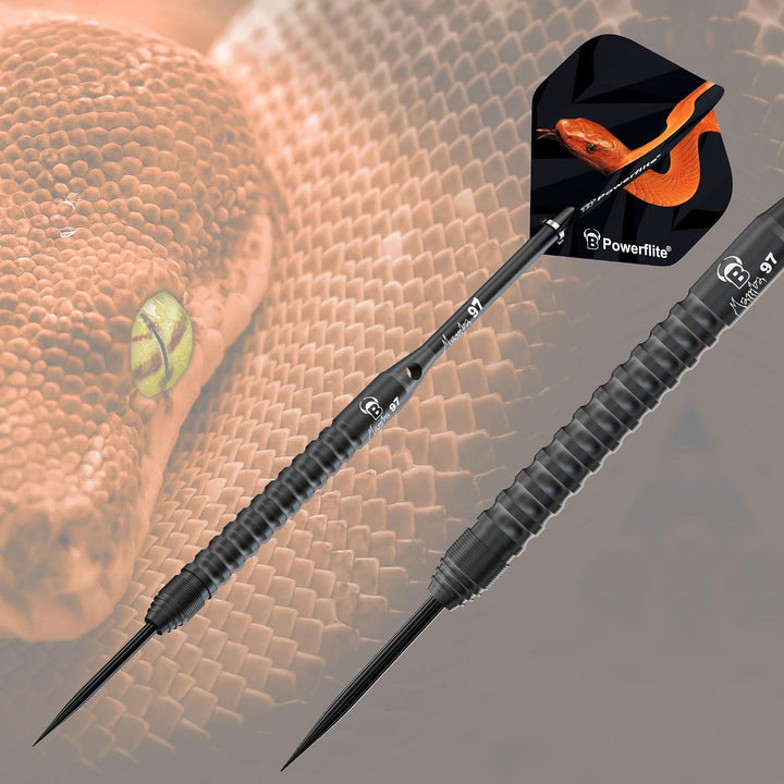 Bull´s Mamba ´97 Steel Dart 97% Tungsten Steeldart - Pfeile, Gewicht:13051 - 21 g