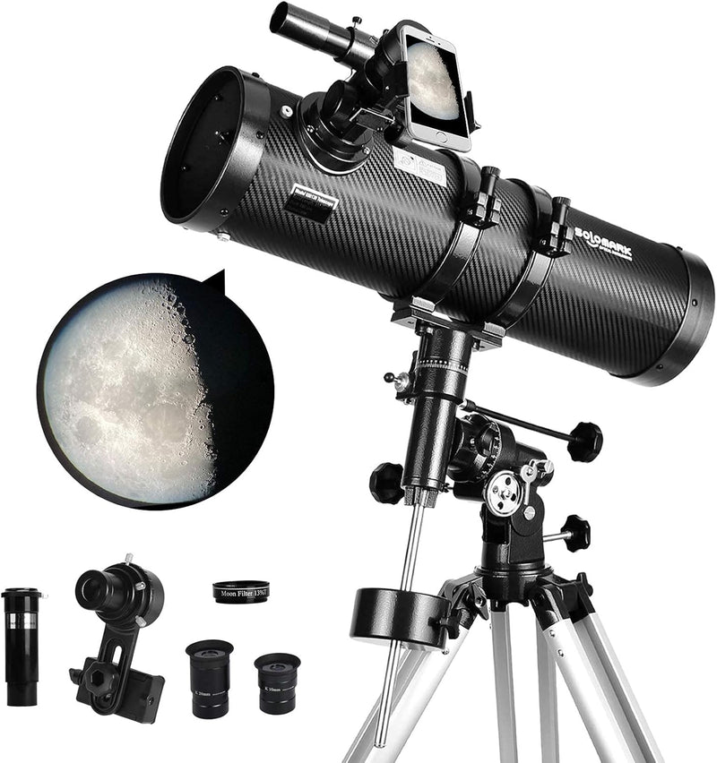 Teleskop 130EQ Newton-Reflektor teleskope für Erwachsene, professionelle Teleskope für Erwachsene As