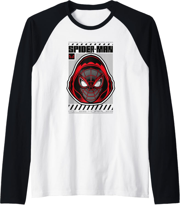 Marvel Spider-Man: Miles Morales Game Face Raglan