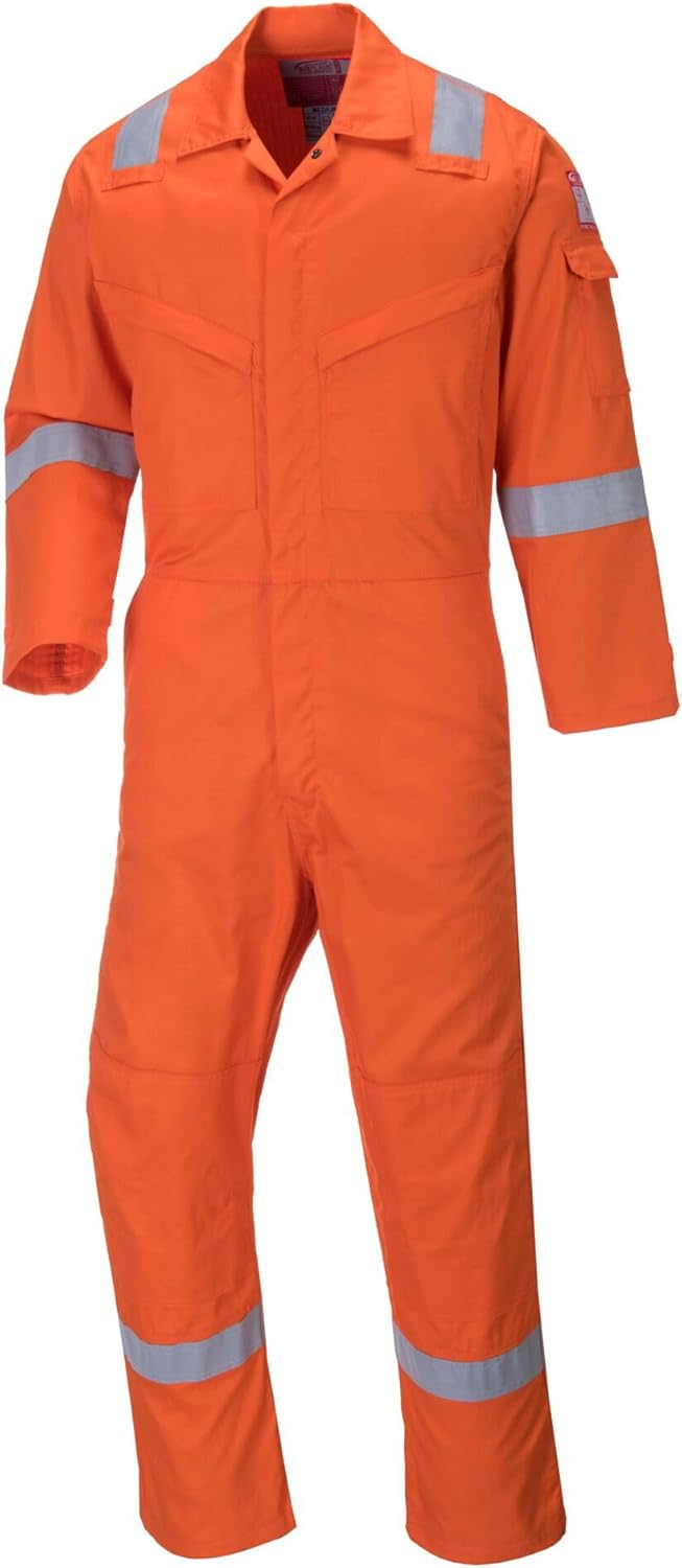 FR & Antistatic Coverall FR50ORRXL Orange, FR50ORRXL Orange