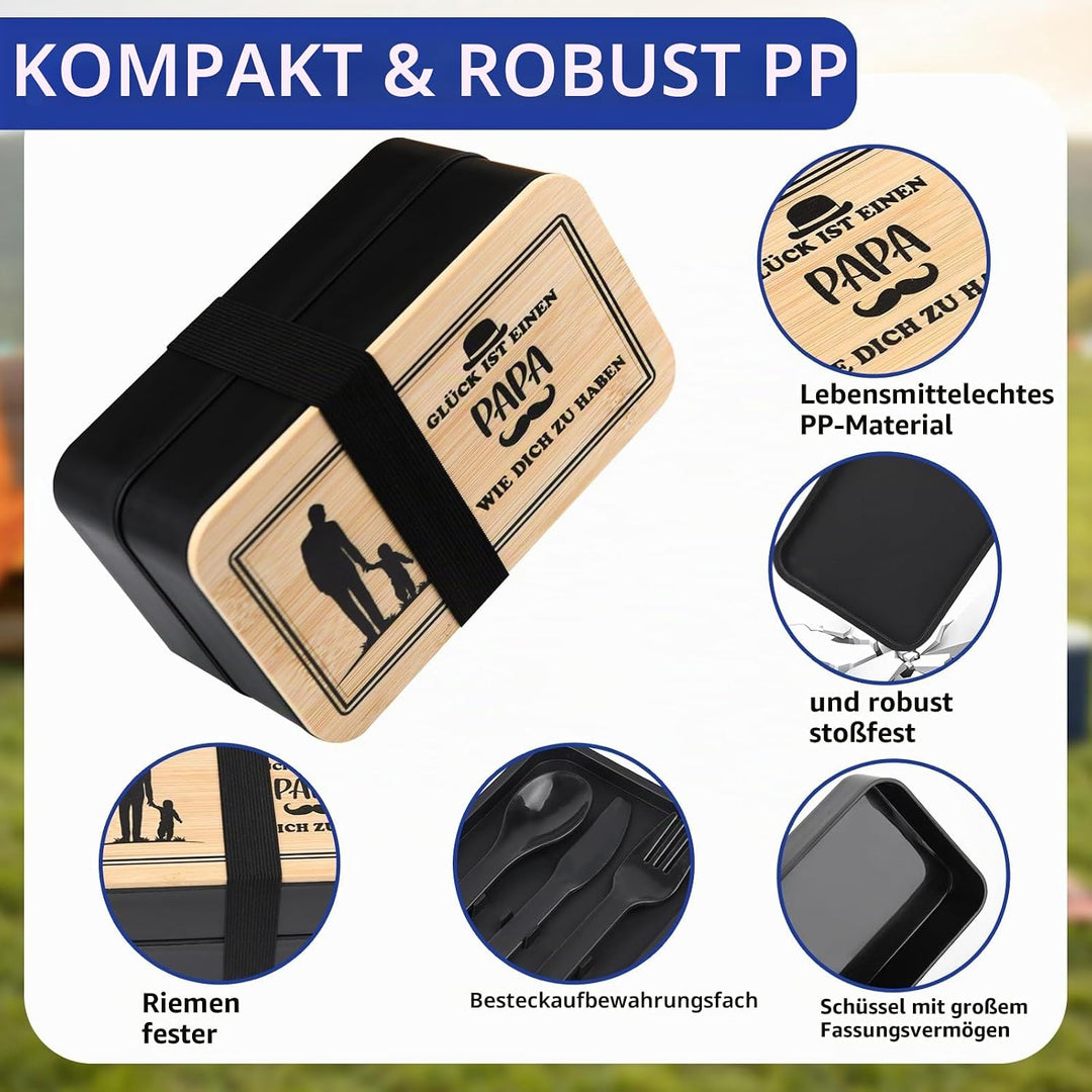 Johiux Geschenk für Opa,Geschenk zum Vatertag für Opa,Brotdose Geschenke Geburtstagsgeschenk Bester