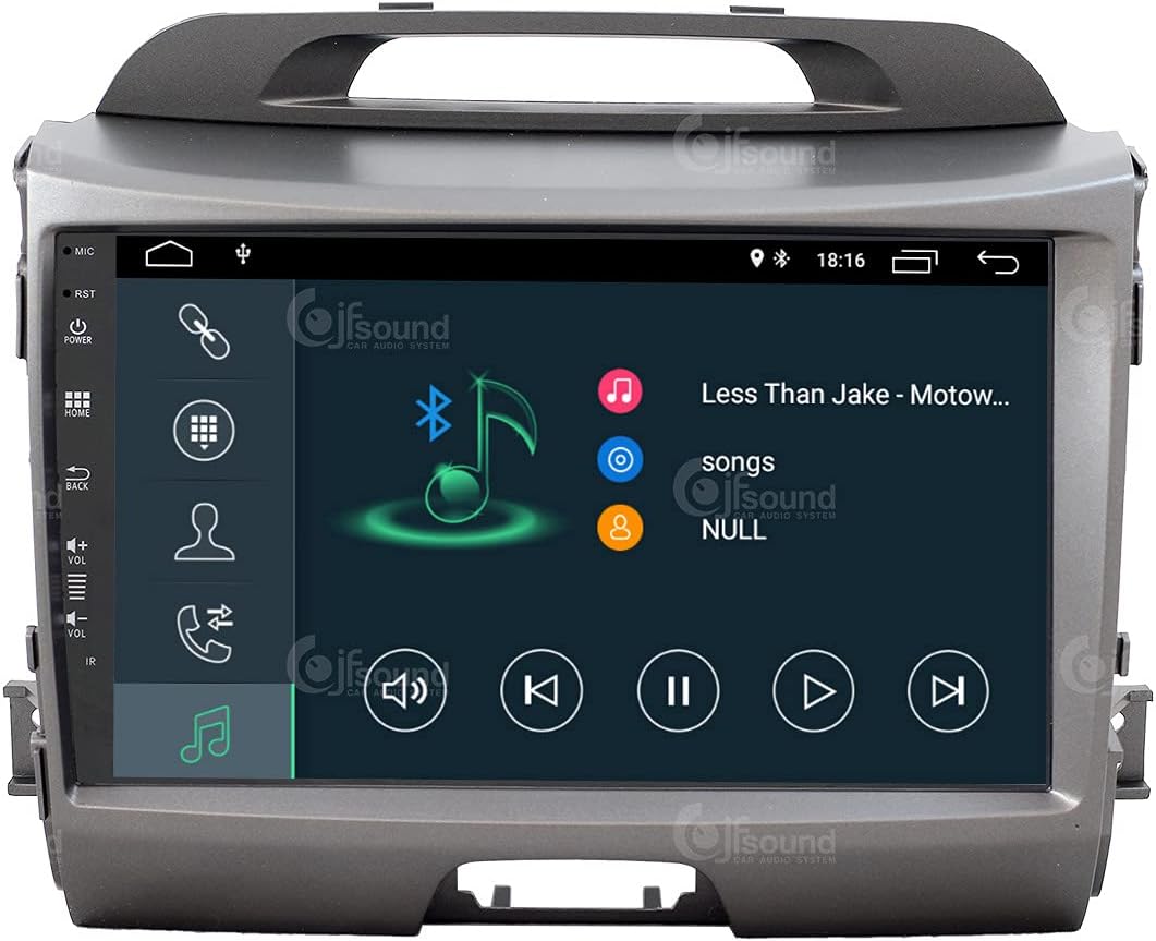 Autoradio für Für Kia Sportage (2010-2016) Mit Heckkamera Und Infinity-verstärker Android GPS Blueto