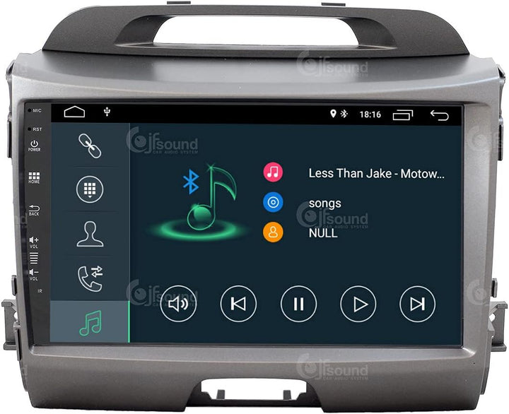 Autoradio für Für Kia Sportage (2010-2016) Mit Heckkamera Und Infinity-verstärker Android GPS Blueto