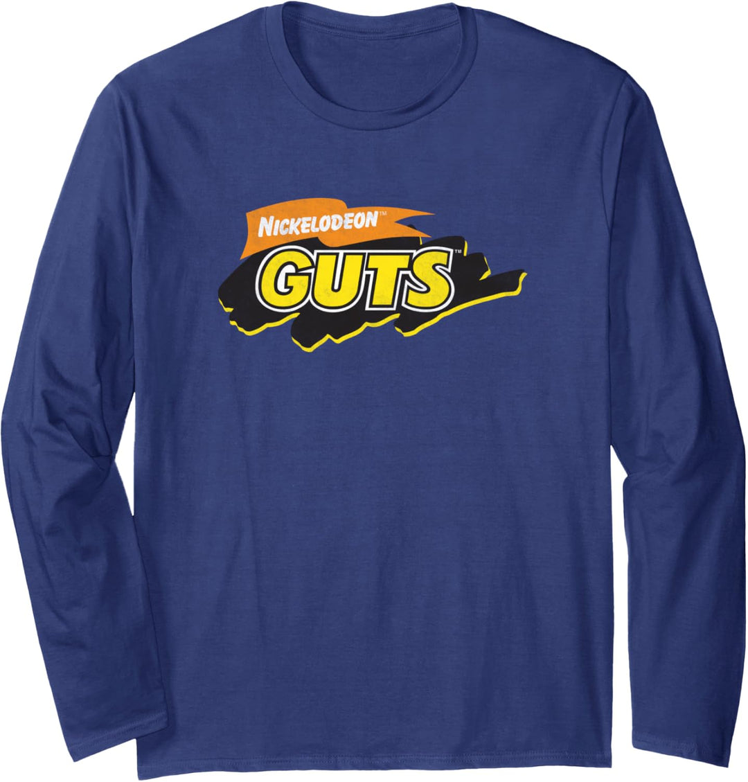 Guts Classic Nickelodeon Title Logo Langarmshirt